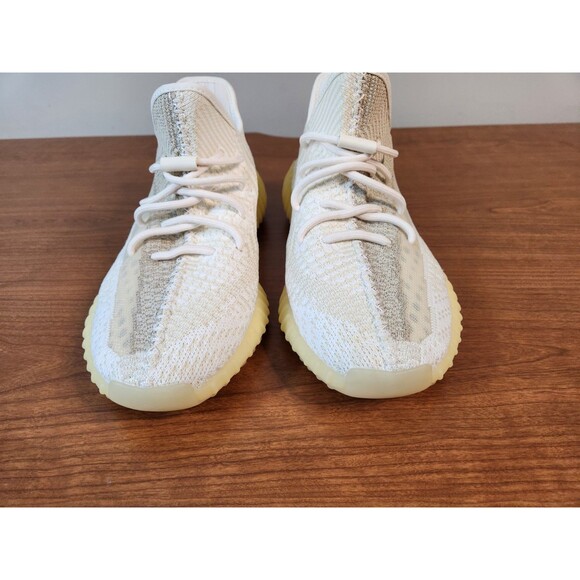 Adidas Men\'s Yeezy Boost 350 V2 Sneakers ~ Natural ~ FZ5246 Size 10 ~ W/ Box main image 5
